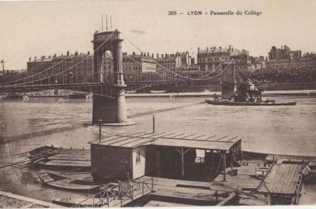 Lyon - Frankreich - Passerelle du College Lyon - Frankreich - Passerelle du College