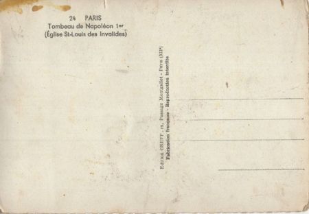 Paris - Frankreich - Tombeau de Napoleon