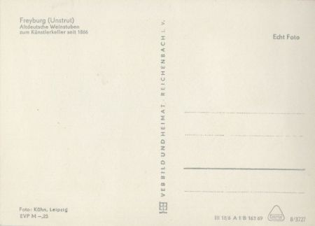 Freyburg - Altdeutsche Weinstuben Freyburg - Altdeutsche Weinstuben