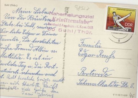 Suhl - Krinitzen-Stube Suhl - Krinitzen-Stube