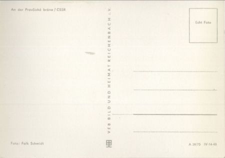 Pravcicka brana - Prebischtor - Tschechien - Gebäude