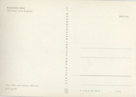 Kranichfeld - HO-Hotel Zum Kranich Kranichfeld - HO-Hotel Zum Kranich