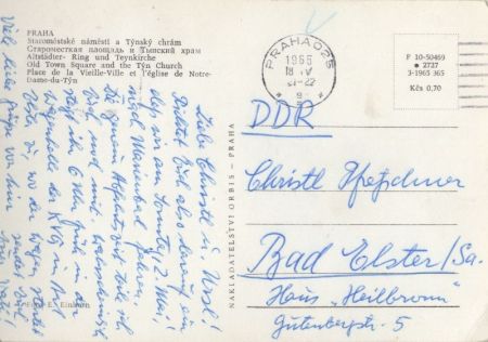 Prag - Praha - Tschechien - Staromestske