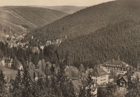 Altenberg-Kipsdorf - Blick von Bärenfels Altenberg-Kipsdorf - Blick von Bärenfels