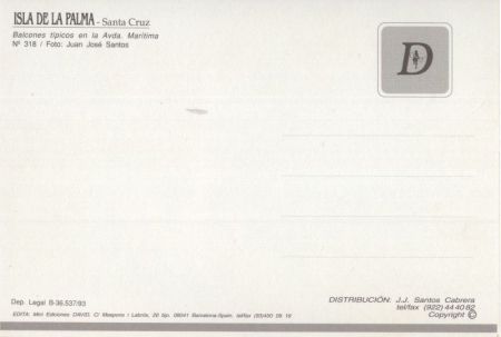 Santa Cruz de la Palma - Spanien - Balcones