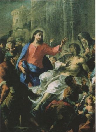 Christus erweckt den Sohn derWitwe von Nain Christus erweckt den Sohn derWitwe von Nain