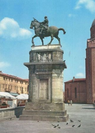 Padua - Padova - Italien - Denkmal des Gattamelata Padua - Padova - Italien - Denkmal des Gattamelata