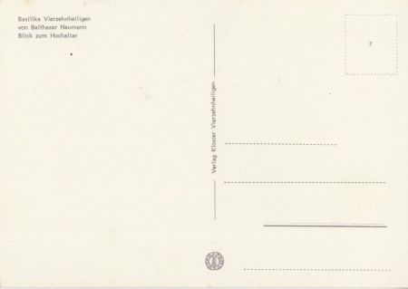 Bad Staffelstein, Vierzehnheiligen - Basilika, Hochaltar Bad Staffelstein, Vierzehnheiligen - Basilika, Hochaltar