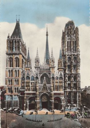 Rouen - Frankreich - Cathedrale Rouen - Frankreich - Cathedrale