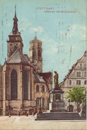 Stuttgart - Stiftskirche Stuttgart - Stiftskirche