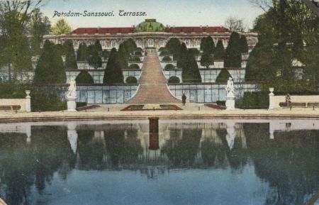 Potsdam, Sanssouci - Terrasse Potsdam, Sanssouci - Terrasse