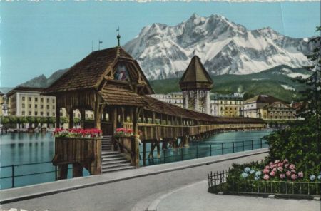 Luzern - Schweiz - Kapellbrücke Luzern - Schweiz - Kapellbrücke