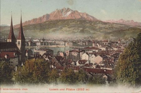 Luzern - Schweiz - mit Pilatus Luzern - Schweiz - mit Pilatus