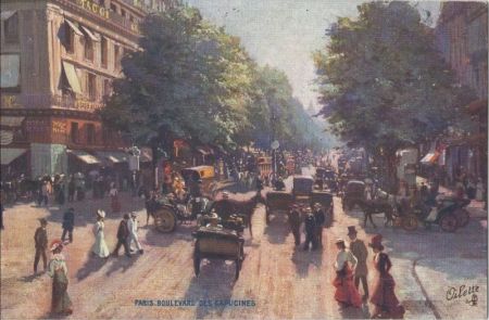 Paris - Frankreich - Boulevard des Capucines Paris - Frankreich - Boulevard des Capucines