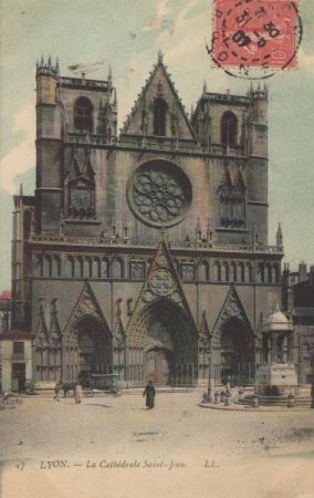 Lyon - Frankreich - Cathedrale Saint-Jean Lyon - Frankreich - Cathedrale Saint-Jean