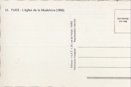 Paris - Frankreich - Eglise de la Madelaine