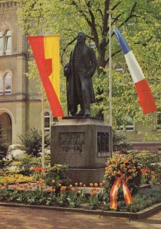 Lörrach - Johann-Peter-Hebel-Denkmal Lörrach - Johann-Peter-Hebel-Denkmal
