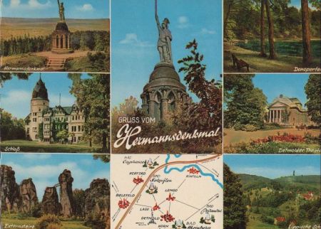 Teutoburger Wald - Hermannsdenkmal Teutoburger Wald - Hermannsdenkmal