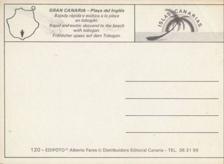 Playa del Inglés - Spanien - Tobogan