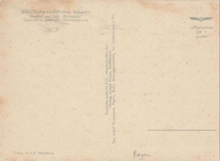 Pottenstein-Tüchersfeld - von oben Pottenstein-Tüchersfeld - von oben