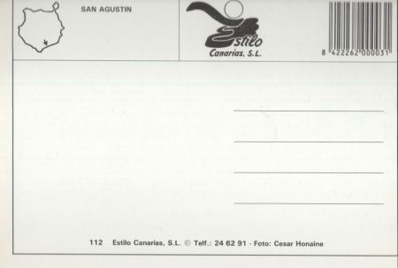 San Agustin - Spanien - von oben San Agustin - Spanien - von oben