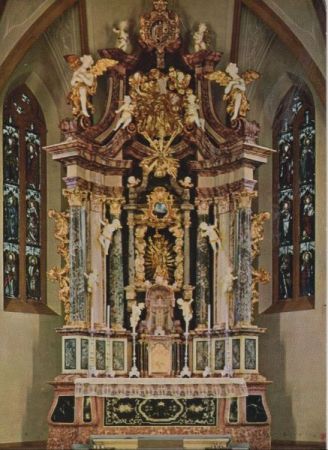 Ottersweier - Wallfahrtskirche, Gnadenaltar Ottersweier - Wallfahrtskirche, Gnadenaltar