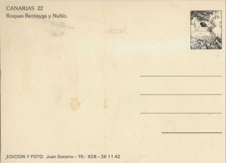 Gran Canaria - Spanien - Roque Bentayga Gran Canaria - Spanien - Roque Bentayga