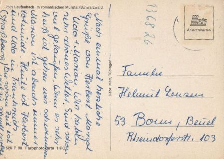 Lautenbach (Renchtal) - von oben Lautenbach (Renchtal) - von oben