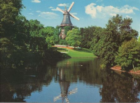 Ense-Bremen - Windmühle am Herdentorswall Ense-Bremen - Windmühle am Herdentorswall