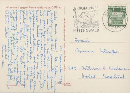 Mittenwald - Ansicht Mittenwald - Ansicht