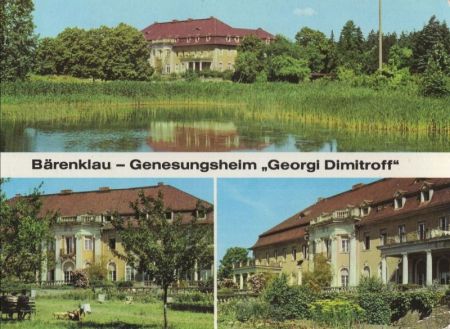 Schenkendöbern-Bärenklau - Genesungsheim Georgi Dimitroff Schenkendöbern-Bärenklau - Genesungsheim Georgi Dimitroff