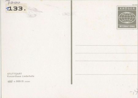 Stuttgart - Liederhalle Stuttgart - Liederhalle