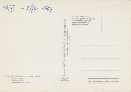 Maspalomas - Spanien - Faro y Lago