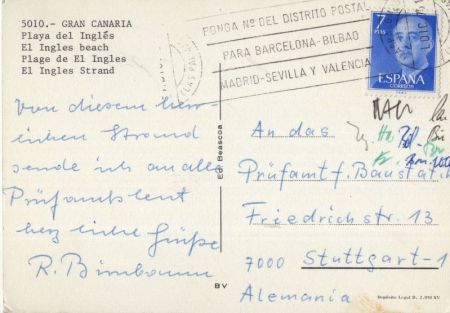 Playa del Inglés - Spanien - von oben