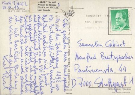 Playa del Inglés - Spanien - Ansicht