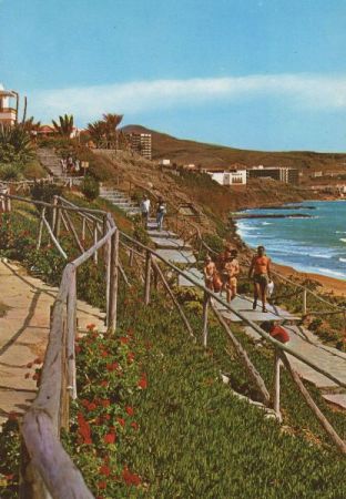 Playa del Inglés - Spanien - Weg zum Strand Playa del Inglés - Spanien - Weg zum Strand