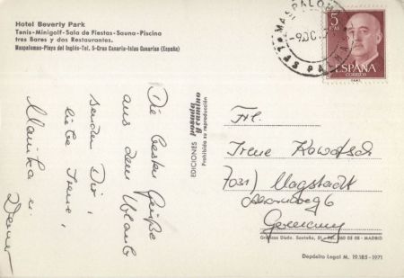 Playa del Inglés - Spanien - Hotel Beverly Park