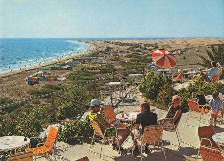 Playa del Inglés - Spanien - Blick zum Strand Playa del Inglés - Spanien - Blick zum Strand