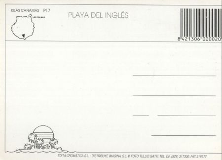 Playa del Inglés - Spanien - Ansicht