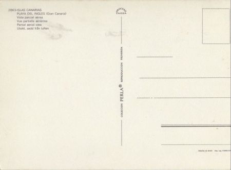 Playa del Inglés - Spanien - vista parcial aerea