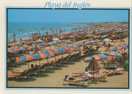 Playa del Inglés - Spanien - Strand Playa del Inglés - Spanien - Strand