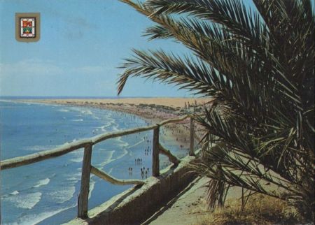 Playa del Inglés - Spanien - vista parcial Playa del Inglés - Spanien - vista parcial