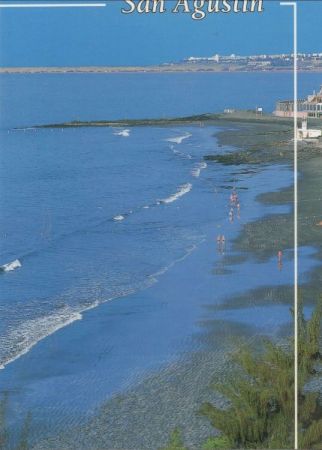San Agustin - Spanien - Strand von oben San Agustin - Spanien - Strand von oben