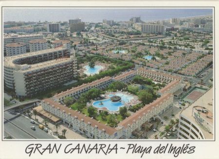 Playa del Inglés - Spanien - aus der Luft Playa del Inglés - Spanien - aus der Luft