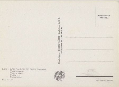 Las Palmas - Spanien - vista nocturna