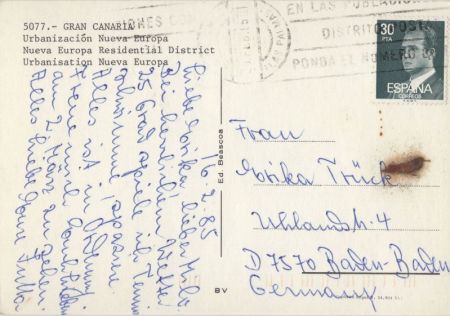 Gran Canaria - Spanien - Urbanizacion Nueva Europa