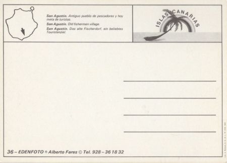 San Agustin - Spanien - von oben