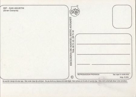 San Agustin - Spanien - Ansicht San Agustin - Spanien - Ansicht