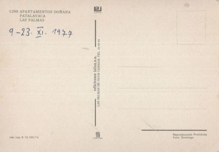 Las Palmas - Spanien - Aparamentos Donana Patalavaca