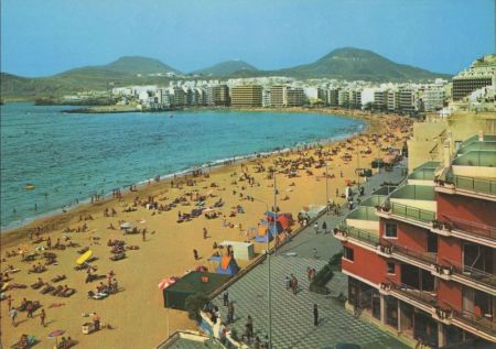 Las Palmas - Playa de las Canteras - Spanien - Strand Las Palmas - Playa de las Canteras - Spanien - Strand